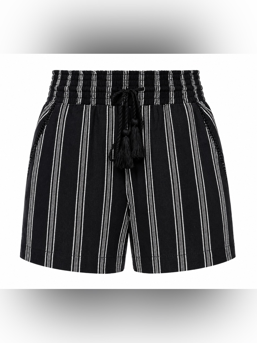 Briggs New York Parent Linen Blend Pull-On Summer Shorts Pockets Drawstring